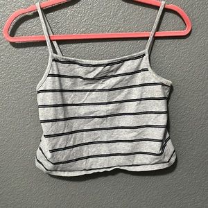 Stripped Crop Top